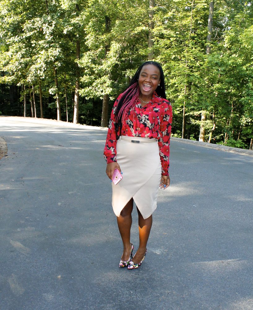 Sunday Church: New Floral Blouse 