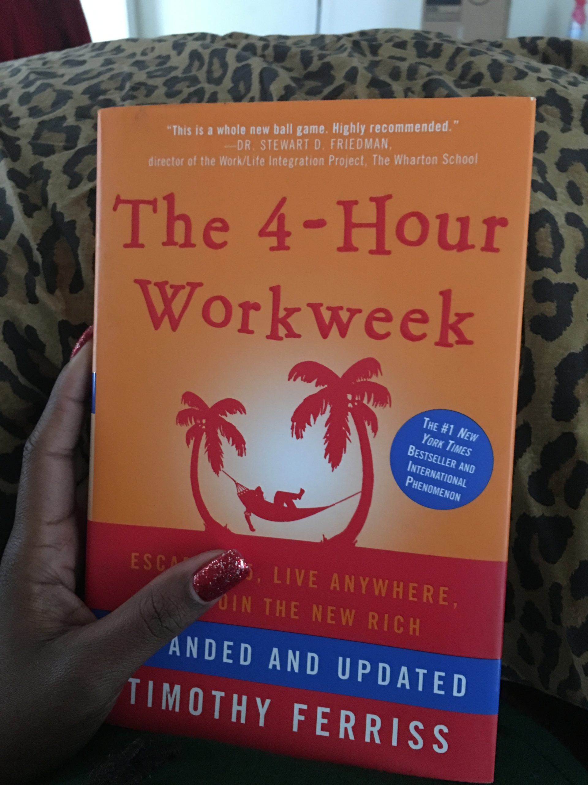 SHE READS: DAY 3 --THE 4 HOUR HOUR WORK WEEK