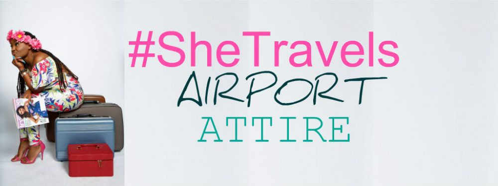 SHE TRAVELS: AIRPORT ATTIRE >> BLACK EVERYTHING