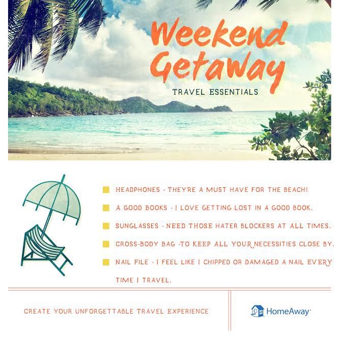 SHE TRAVELS: WEEKEND GETAWAY ESSENTIALS