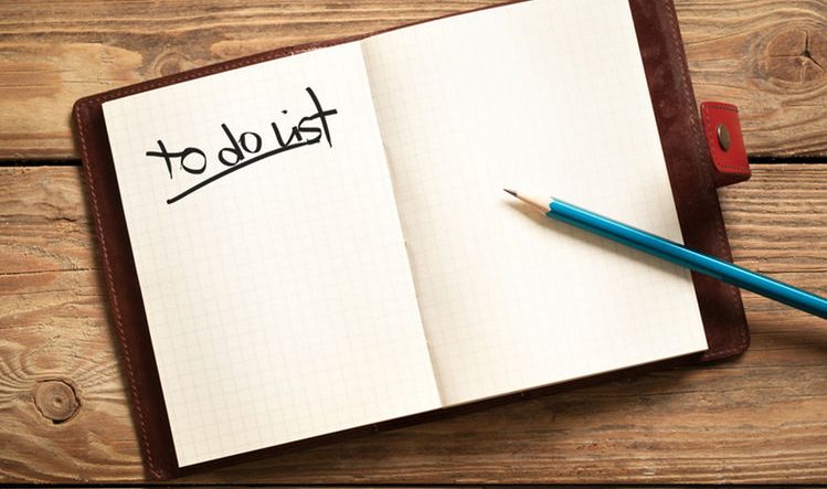 WORK: TRAVEL WEEK TO DO LIST