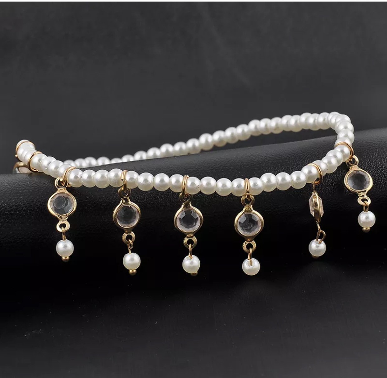 Faux Pearl Anklet Foot Bracelet