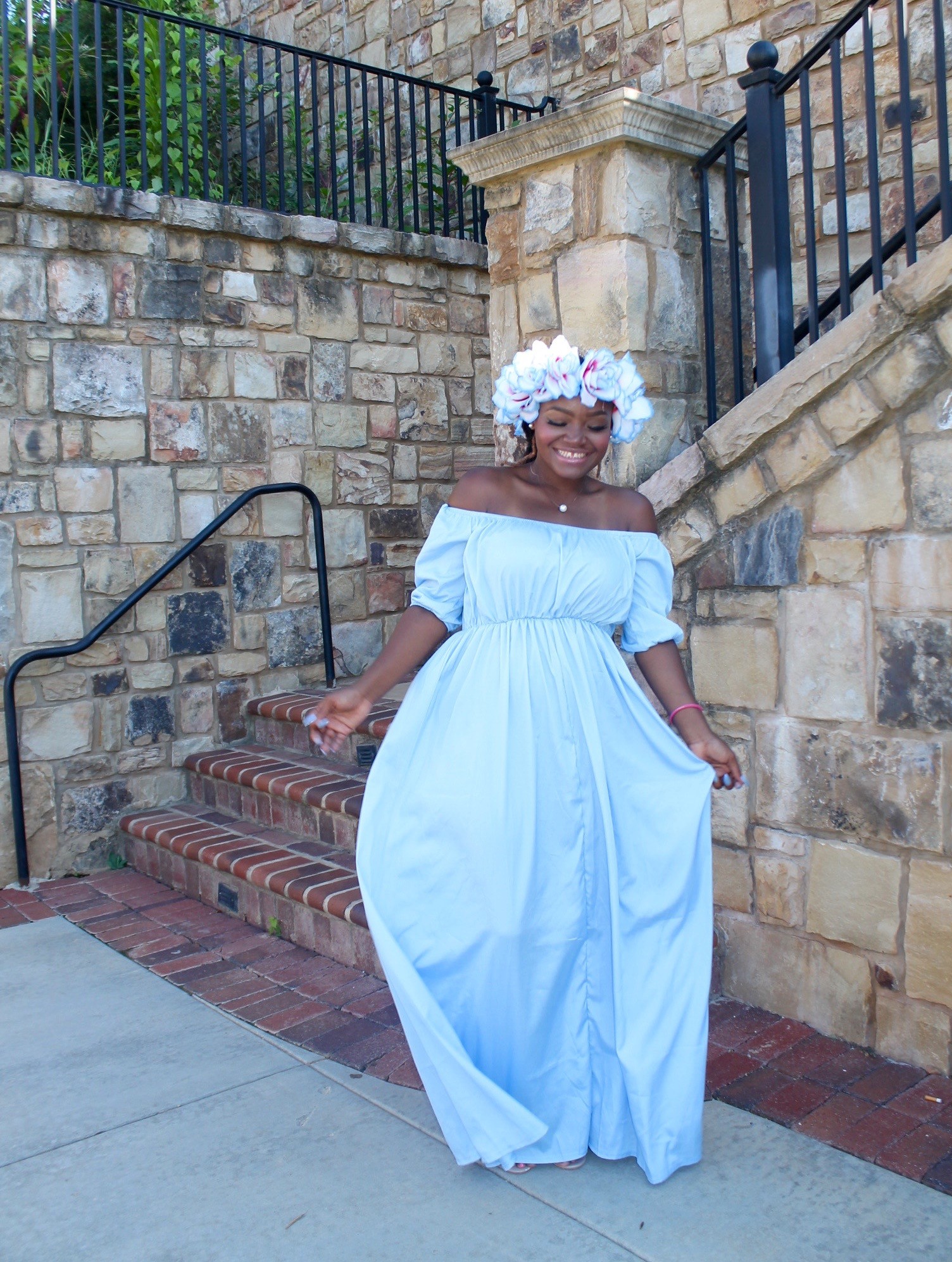 STYLE: SHE BRUNCH >> PRETTY CINDERELLA DRESS