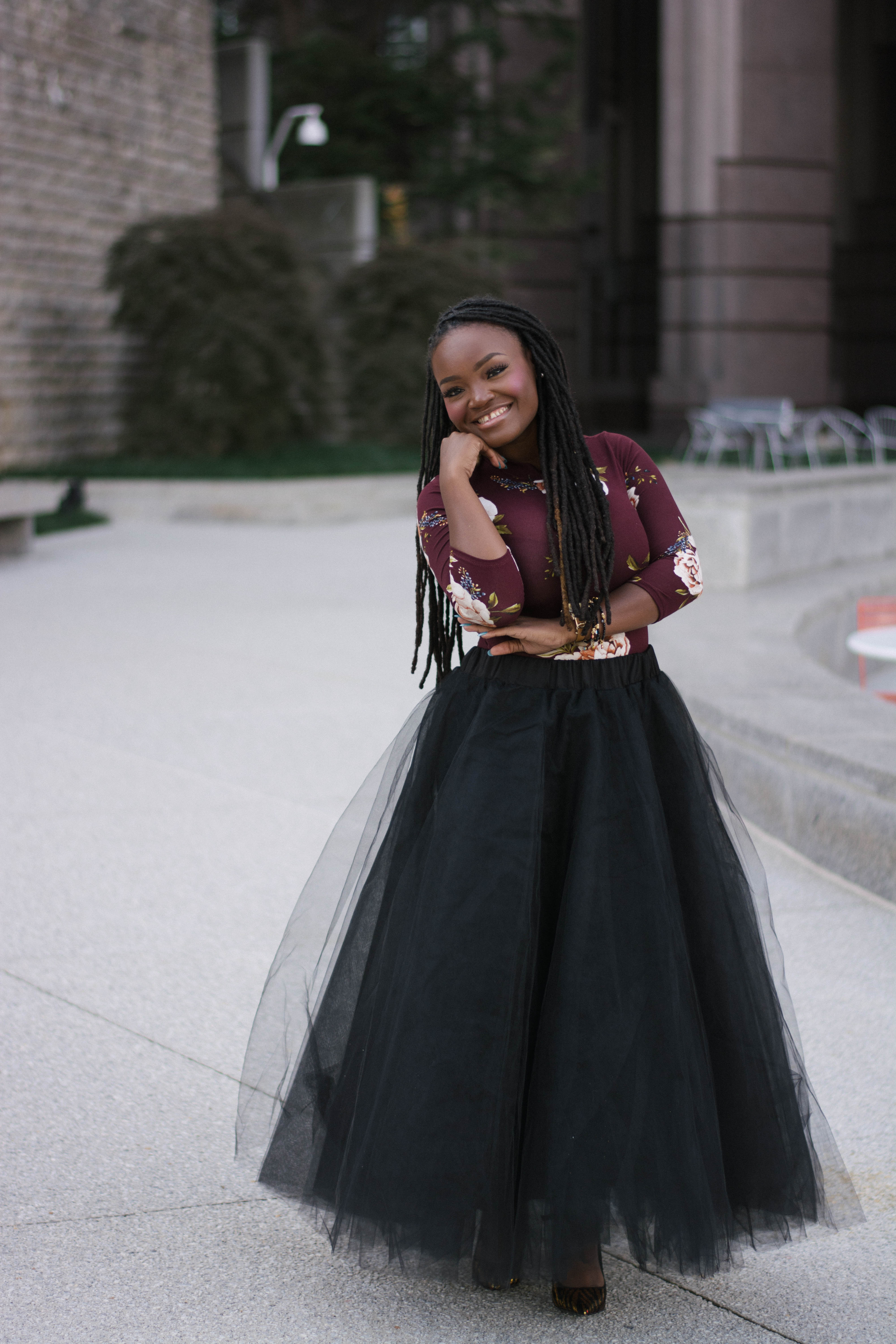 STYLE: HOLIDAY GLAMUP NOW LONG TUTU SKIRT