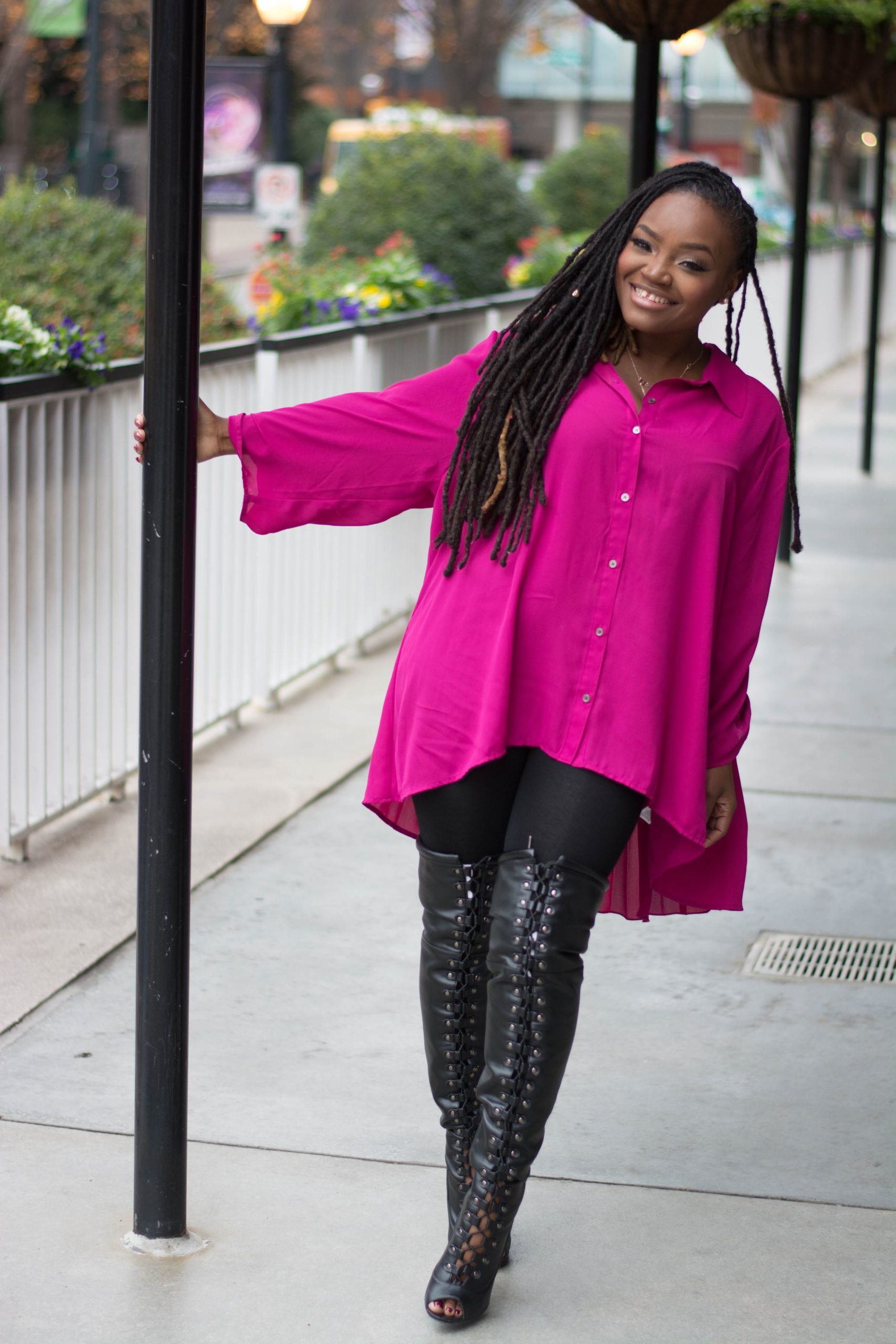 STYLE: TARGET OVERSIZED BLOUSE