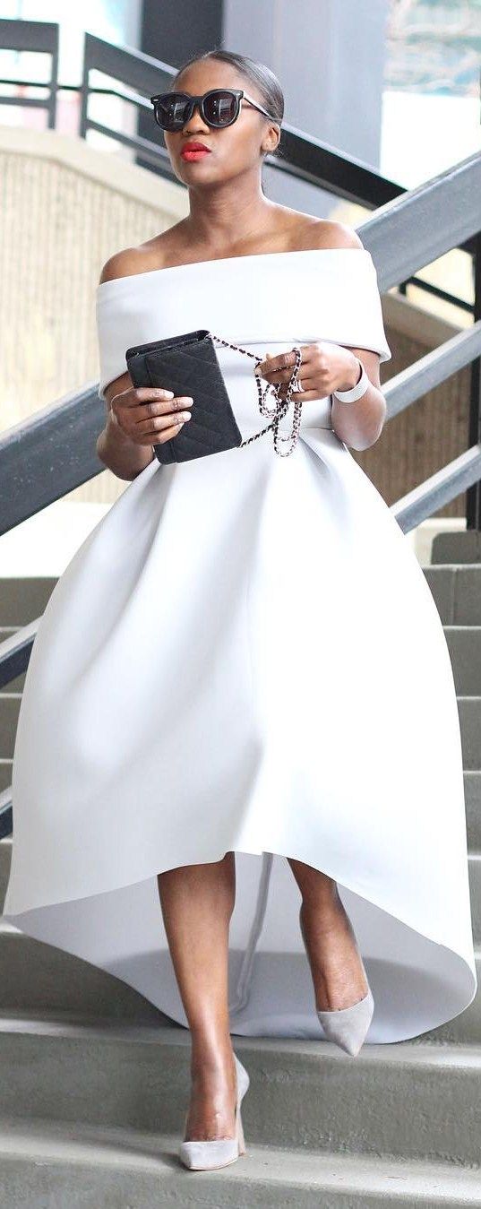 MIMI'S BOUTIQ WOMEN WHITE BRUNCH +WHITE OUTFITS INSPIRATION