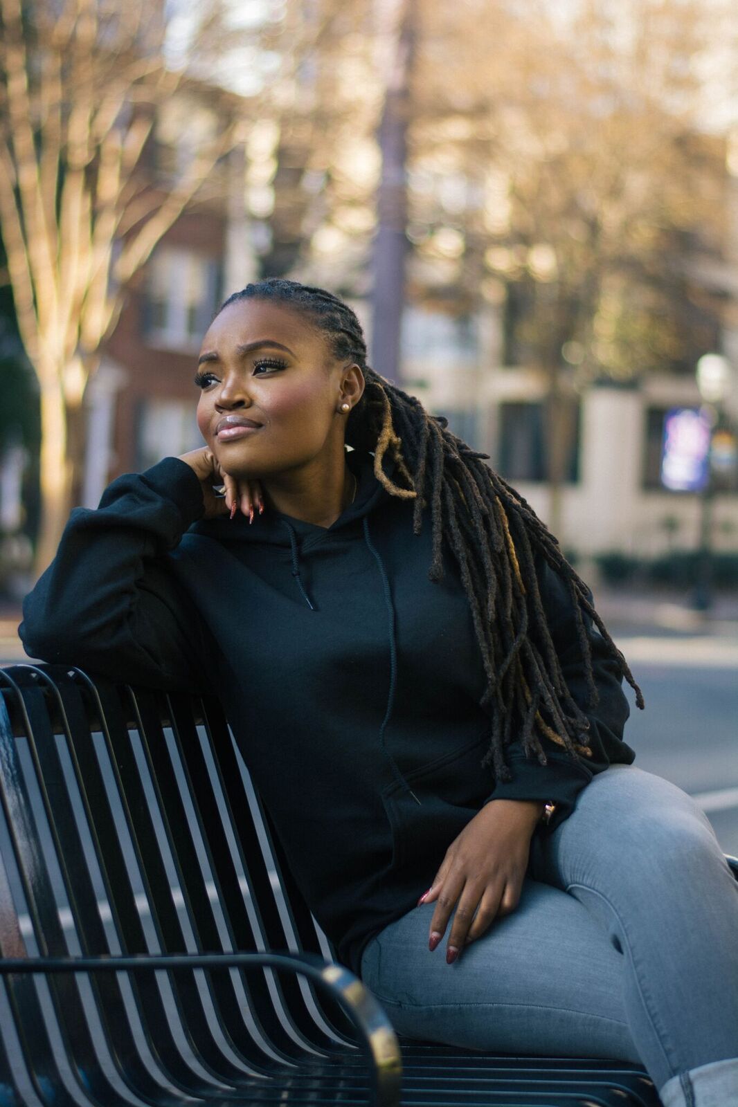 STYLE: CASUAL FRIDAY SWEATSHIRT X SPANX DENIM 