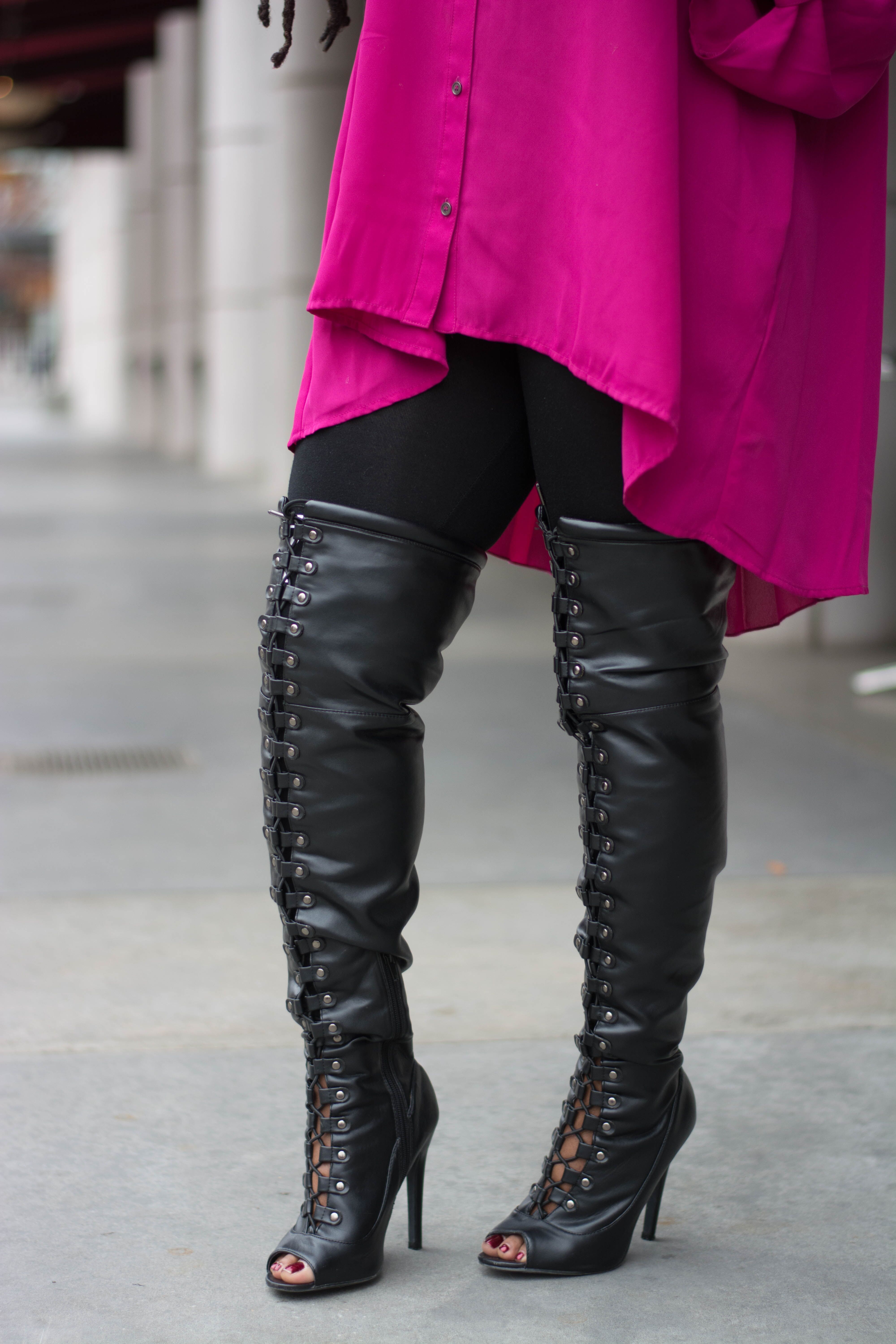 STYLE: PINK FLOWY TARGET OVERSIZED BLOUSE 