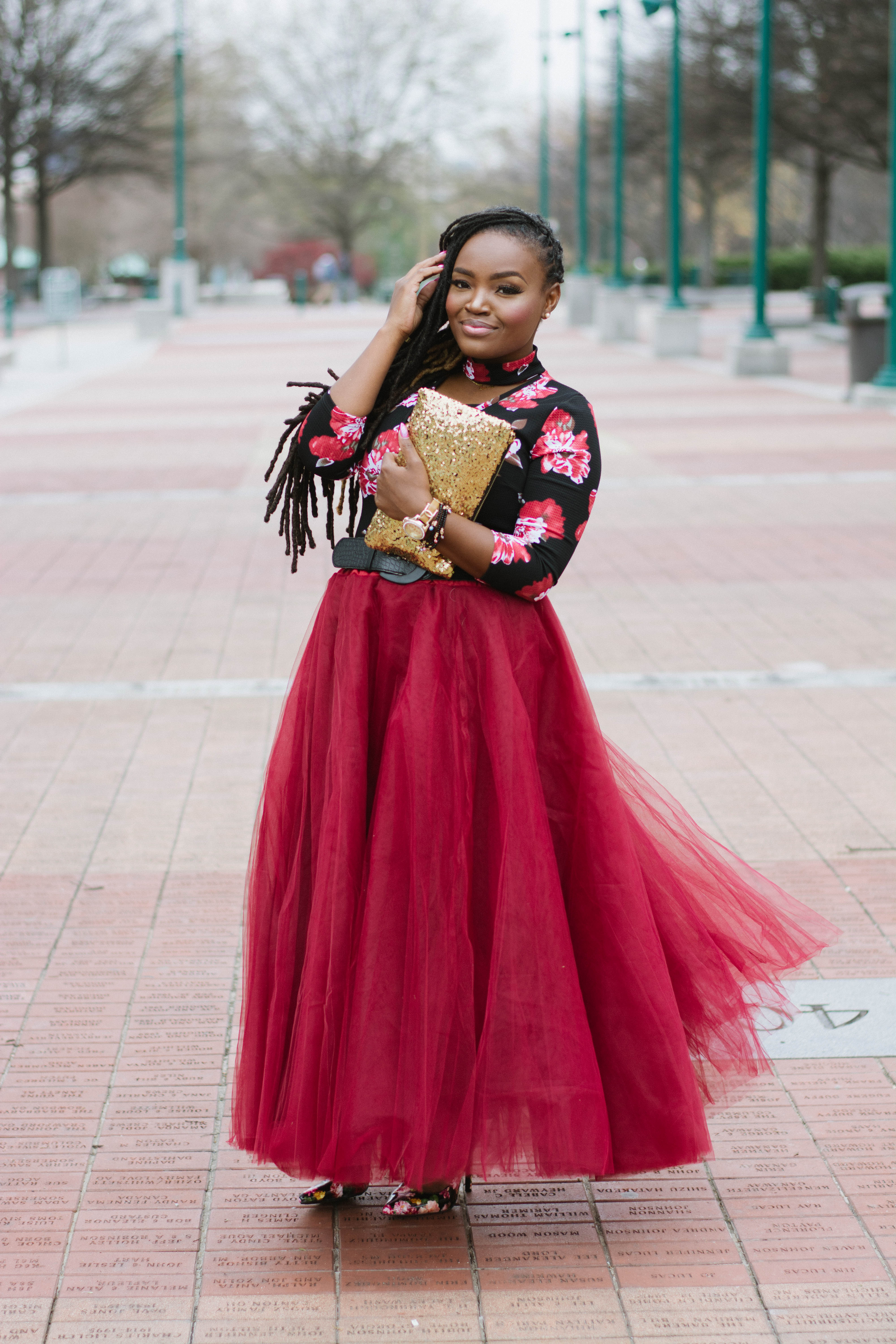 STYLE: EVENING TUTU MAXI SKIRT 