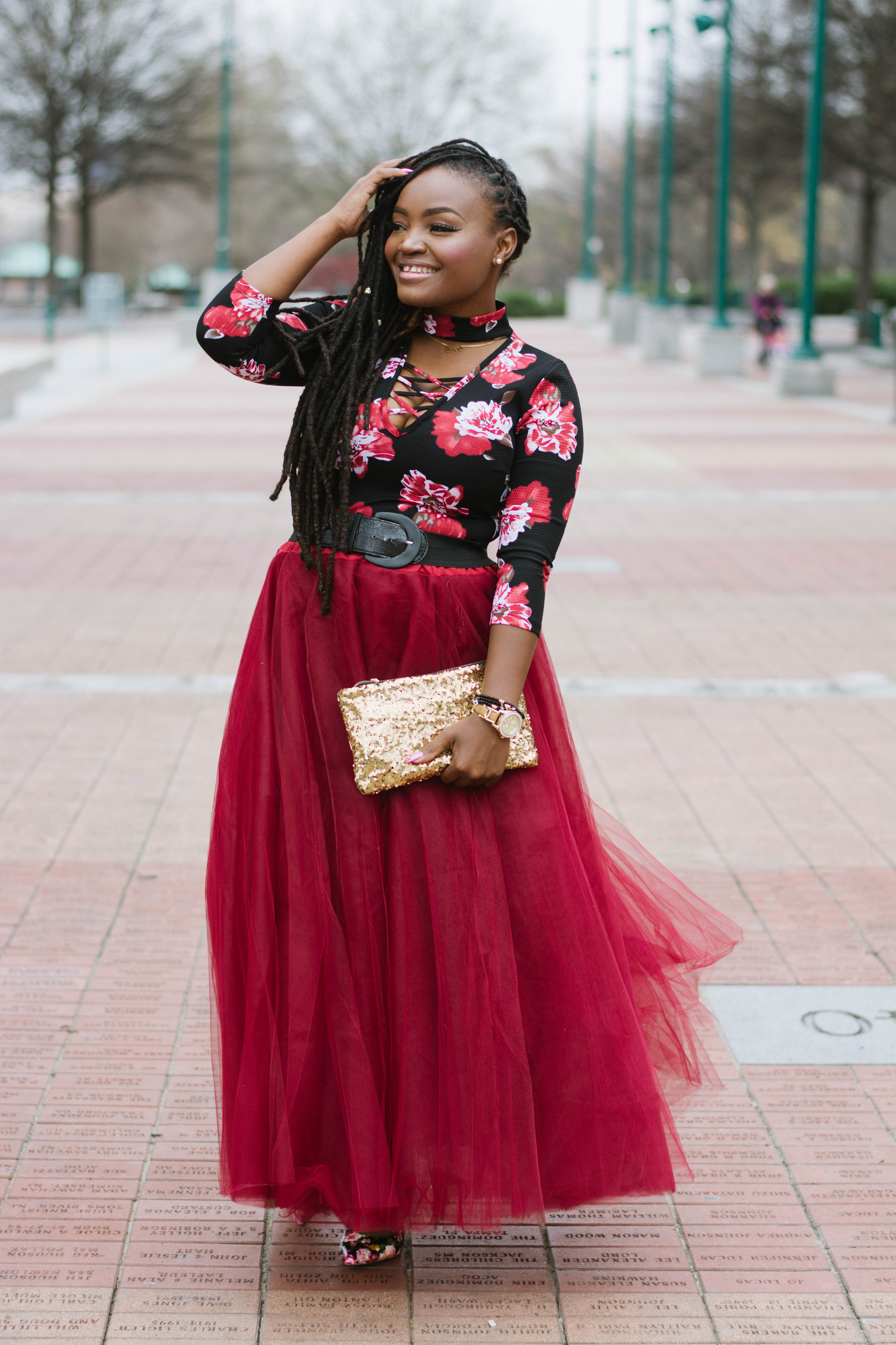 STYLE: EVENING TUTU MAXI SKIRT 
