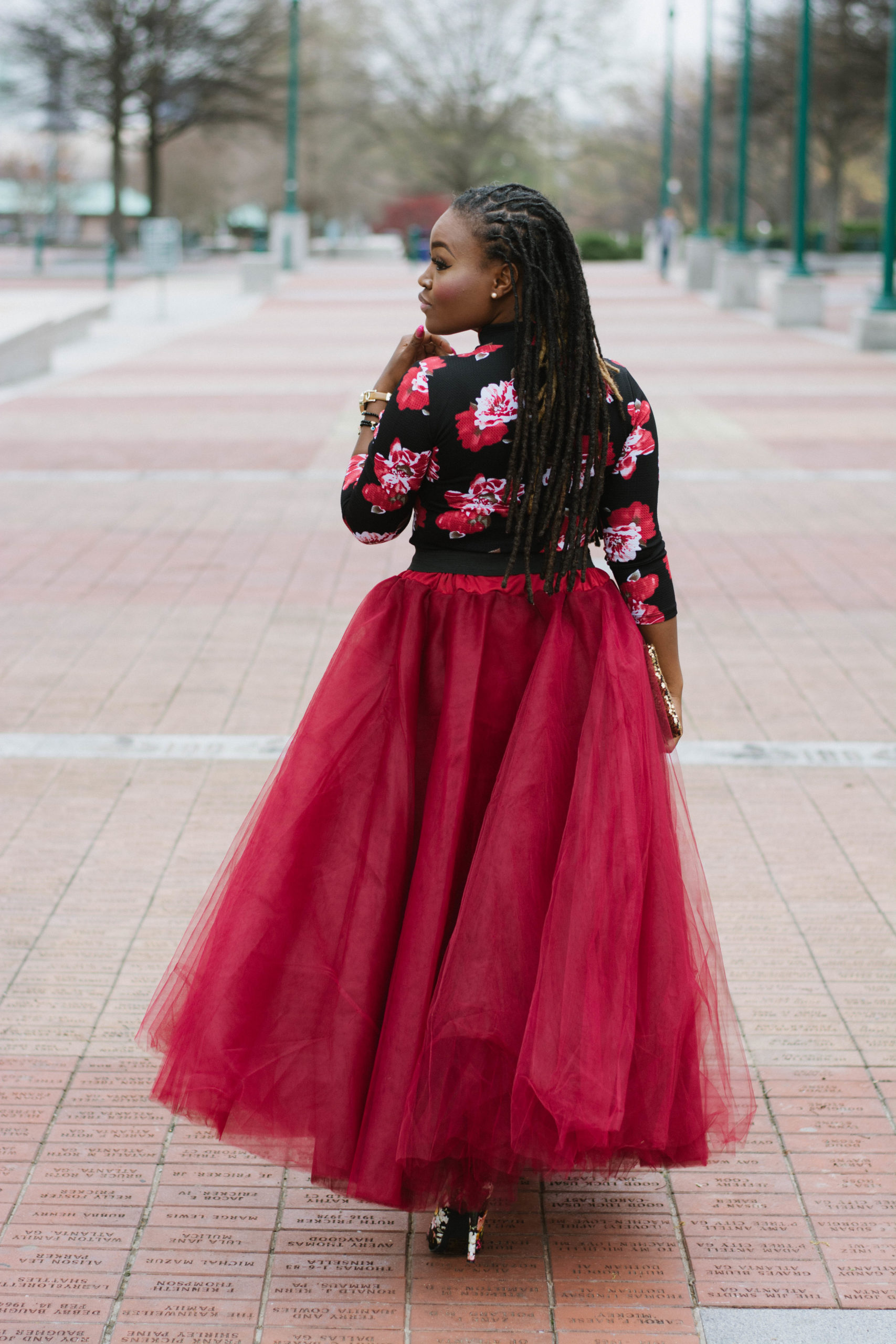 STYLE: EVENING TUTU MAXI SKIRT