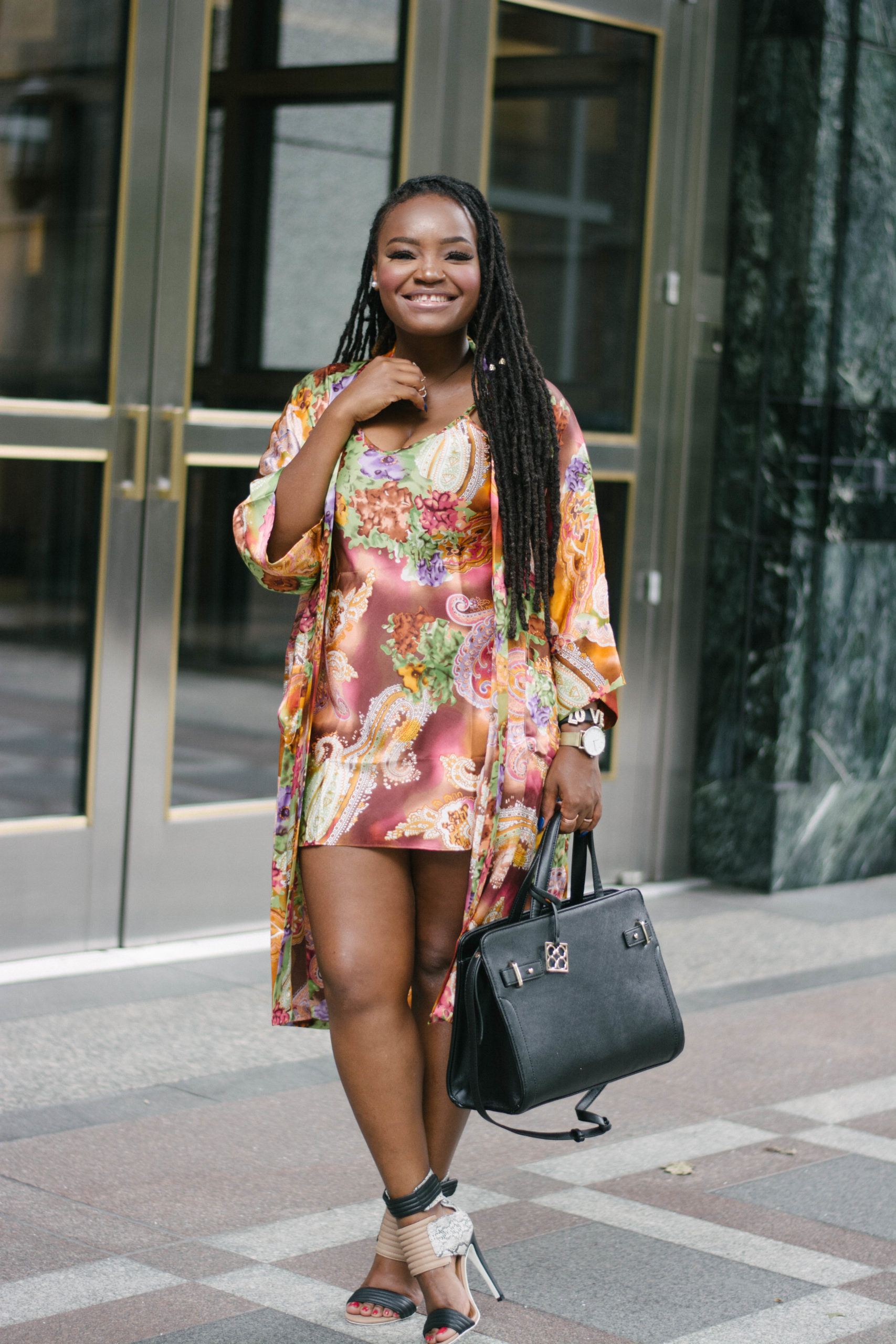PFW REJECTS: PRINTED NIGHT GOWN SET