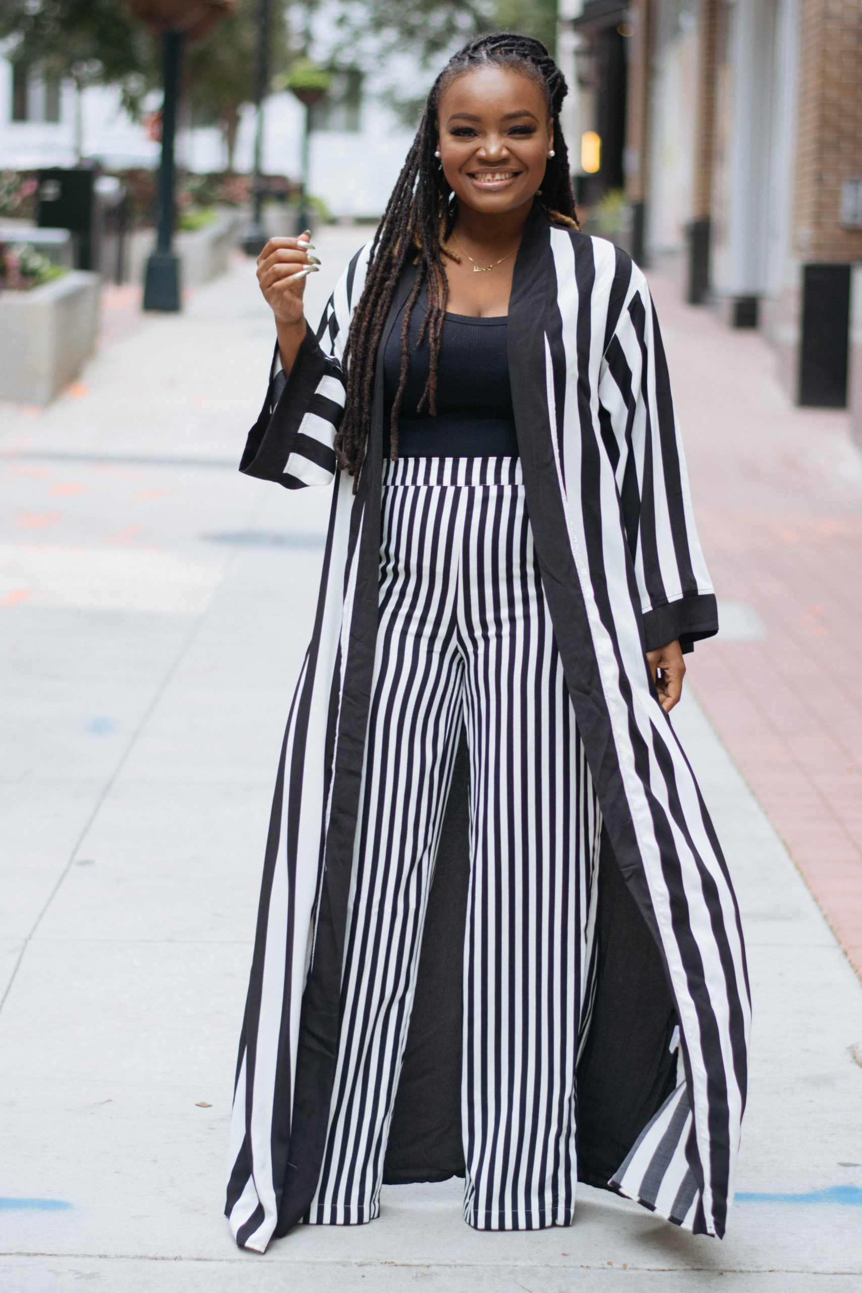 WHO WHAT WEAR FOR TARGET STRIPED PANTS