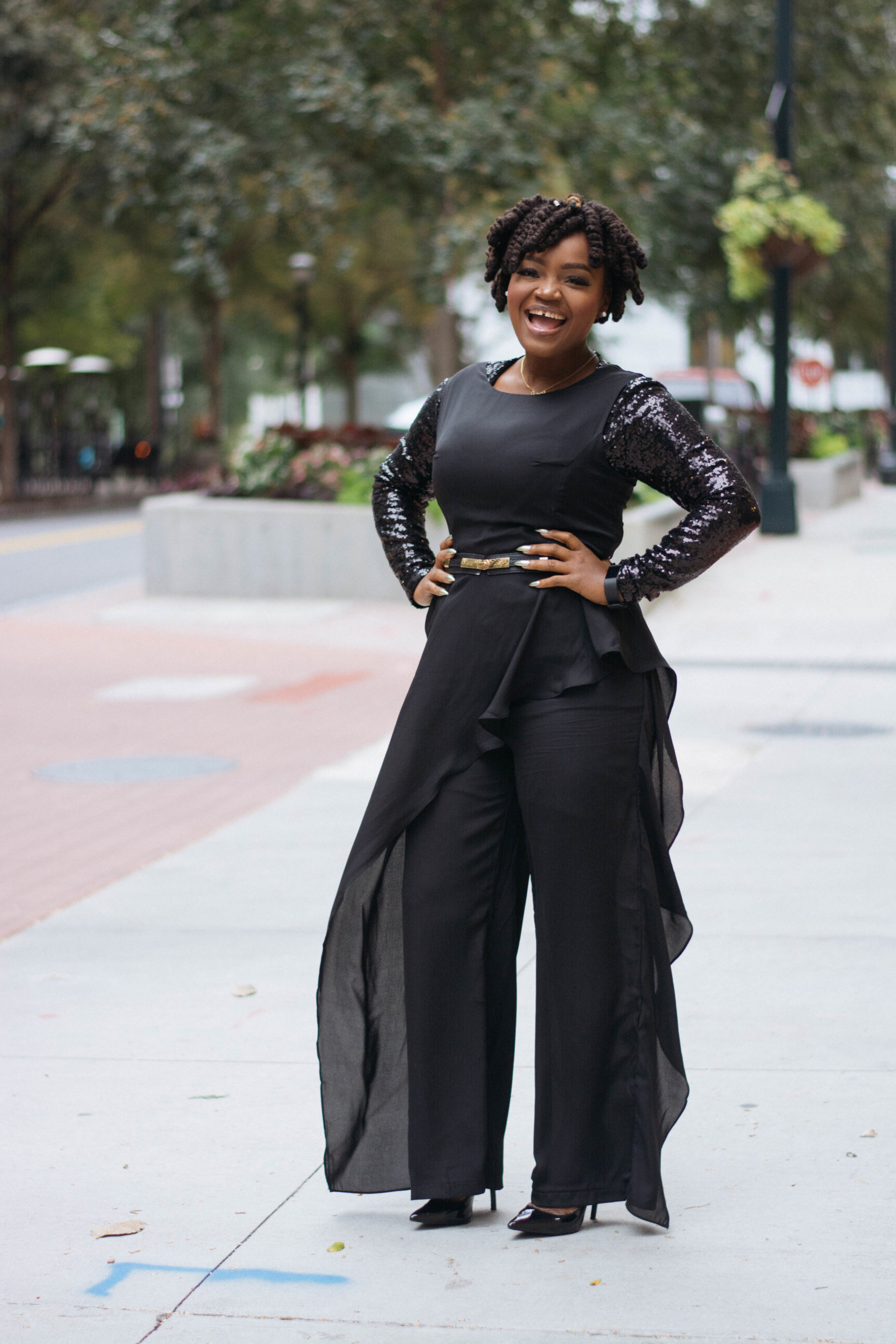 WPS: WERKAHOLIC AWARDS GALA- BLACK AND WHITE LOOK