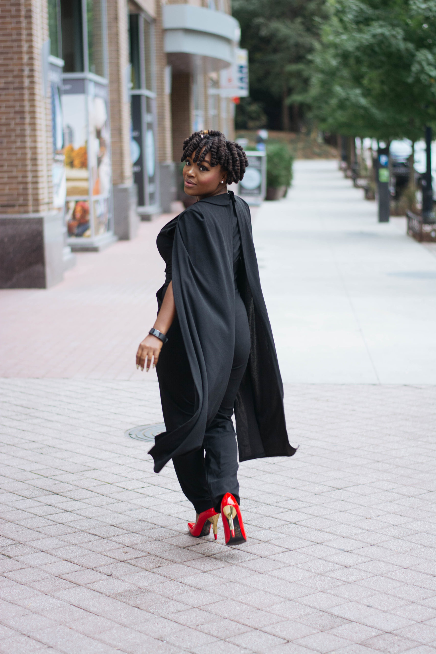 WPS: BE YOU OWN BOSS CONFERENCE- BLACK PALAZZO JUMPSUIT