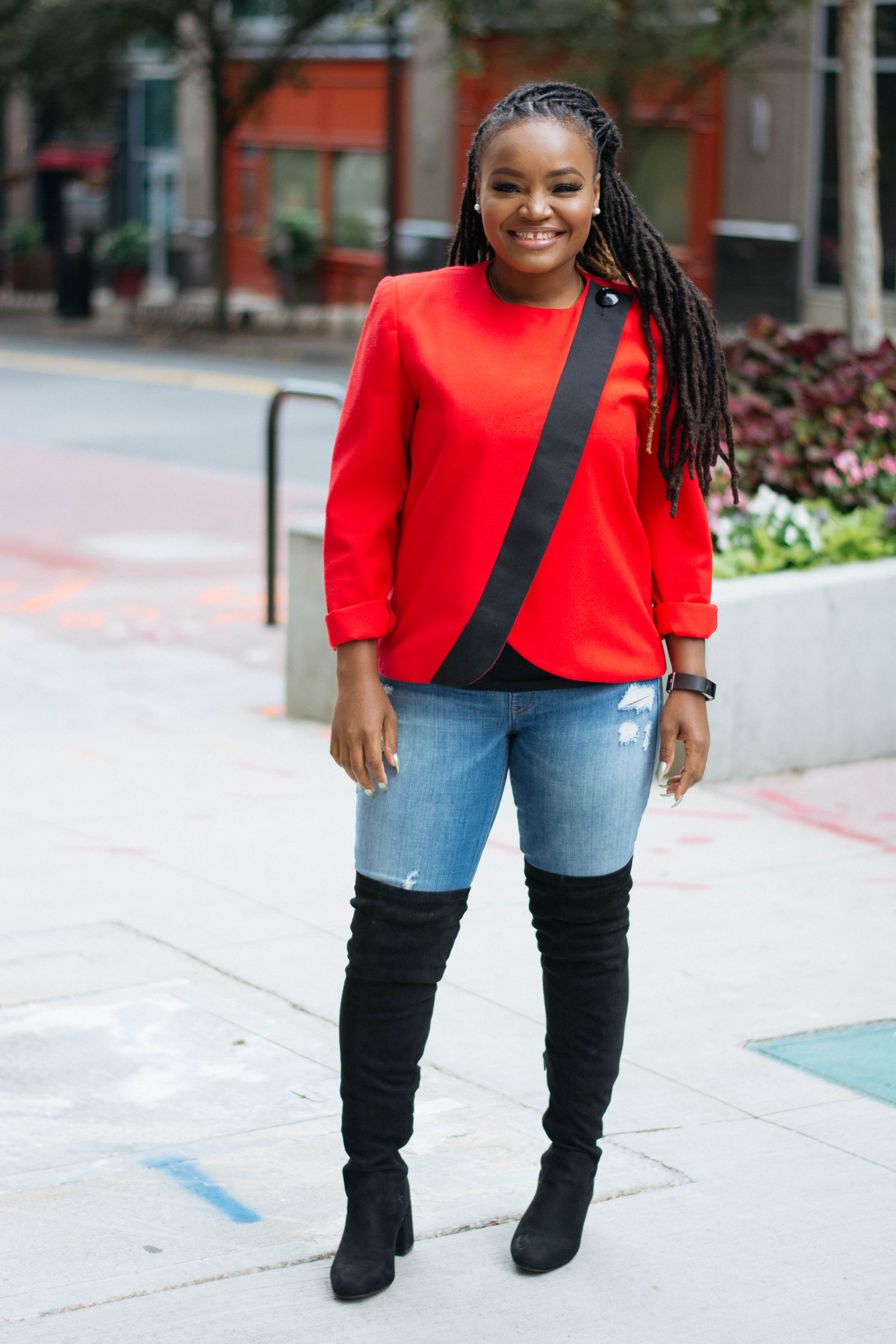 SUNDAY FALL BRUNCH DATE CASUAL OUTFIT
