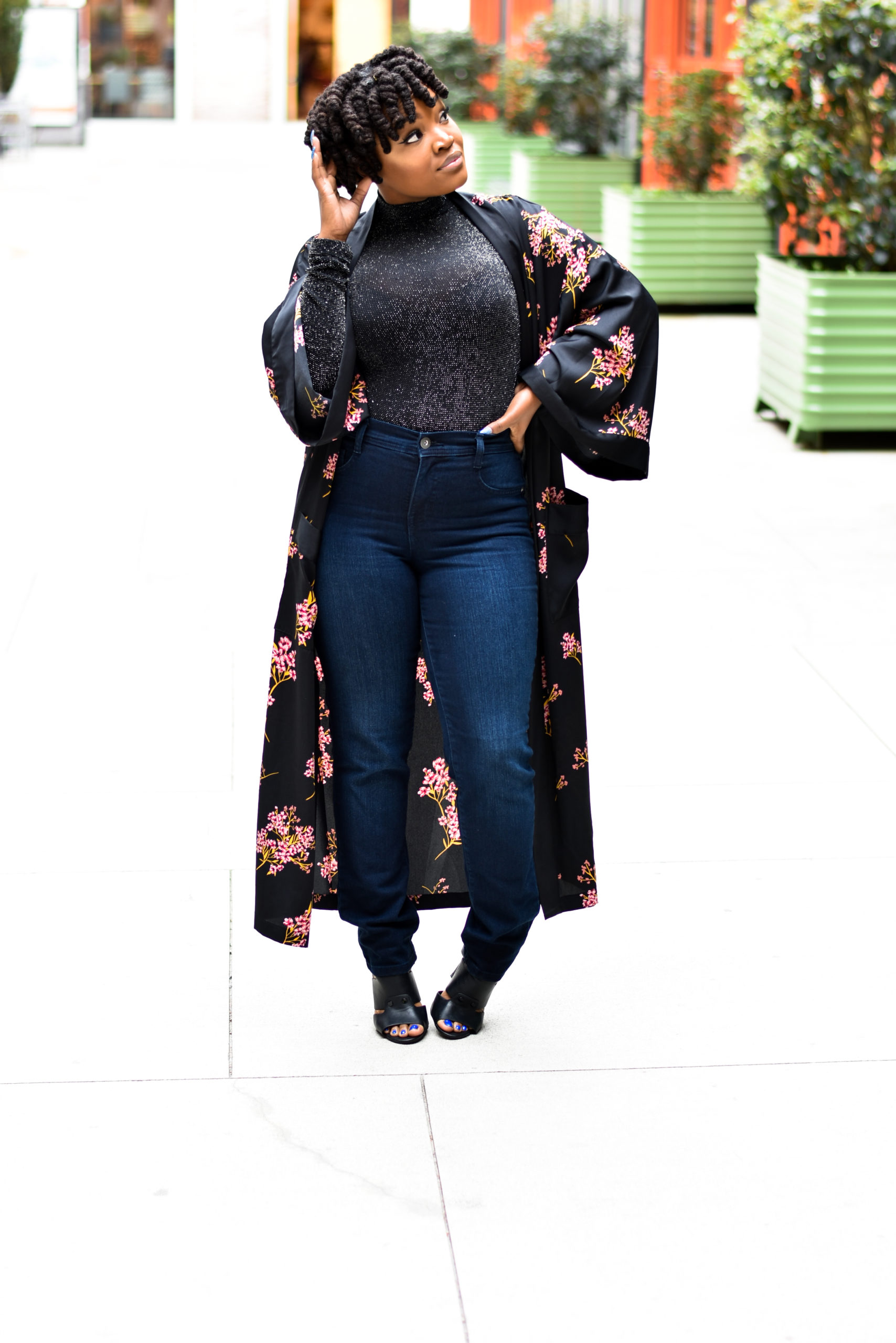 HOW TO WEAR TURTLENECK BODYSUIT FROM WINTER TO SPRING