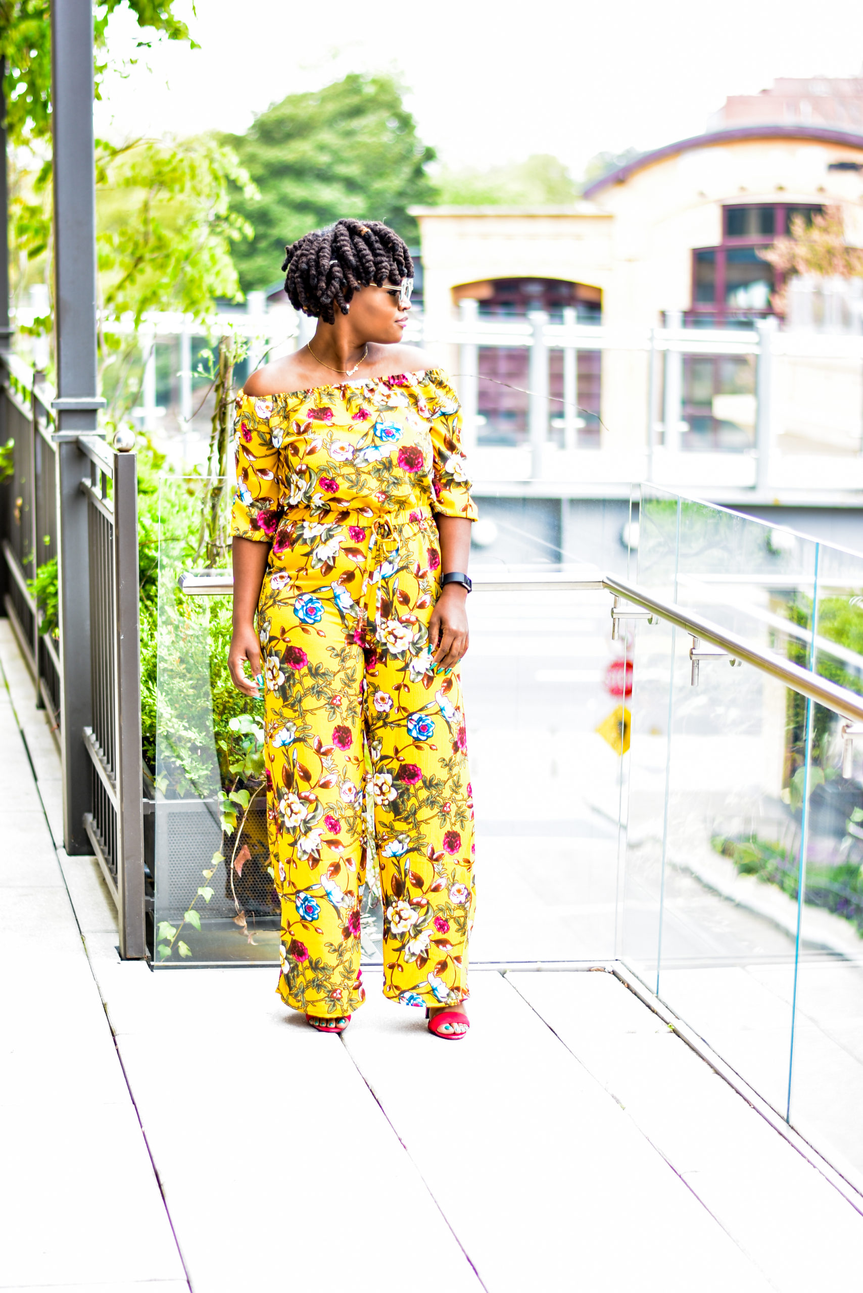 SPRING OFF THE SHOULDER JUMPSUIT