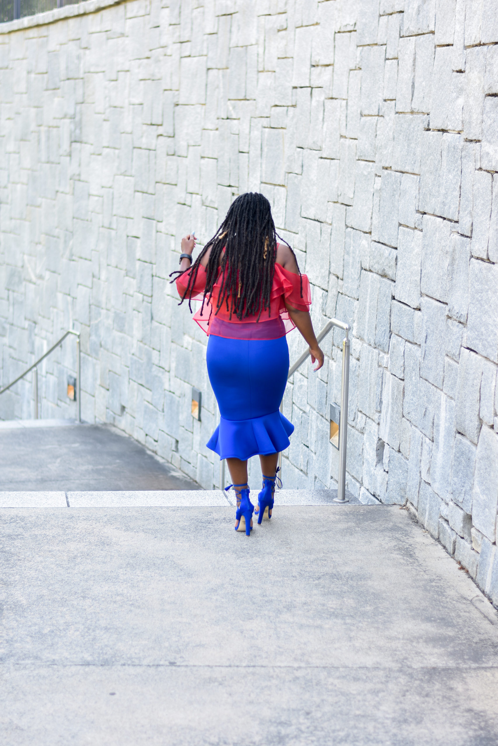 HAITIAN FLAG DAY RED AND BLUE STYLE