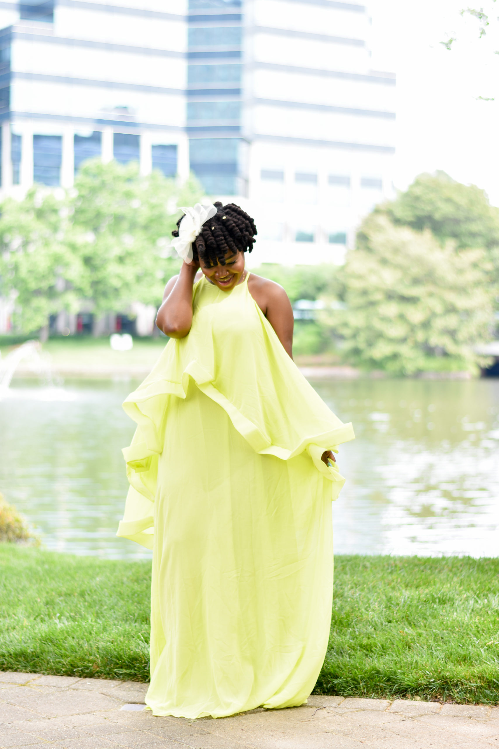 BRUNCH READY FASHION NOVA YELLOW DRESS