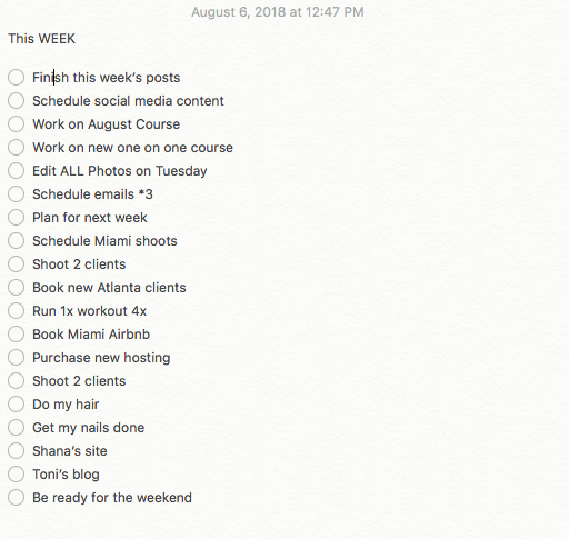 HOW I STAY ORGANIZE, WHAT'S ON MY TO DO LIST