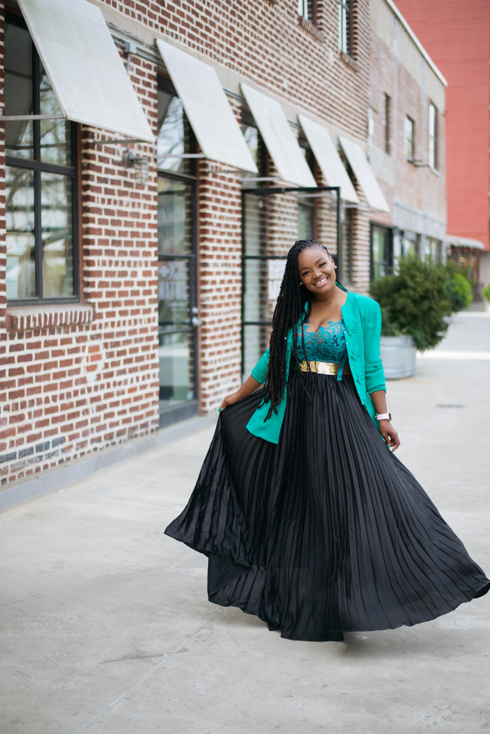 GROUP COACHING​ IS HERE MAXI SKIRT