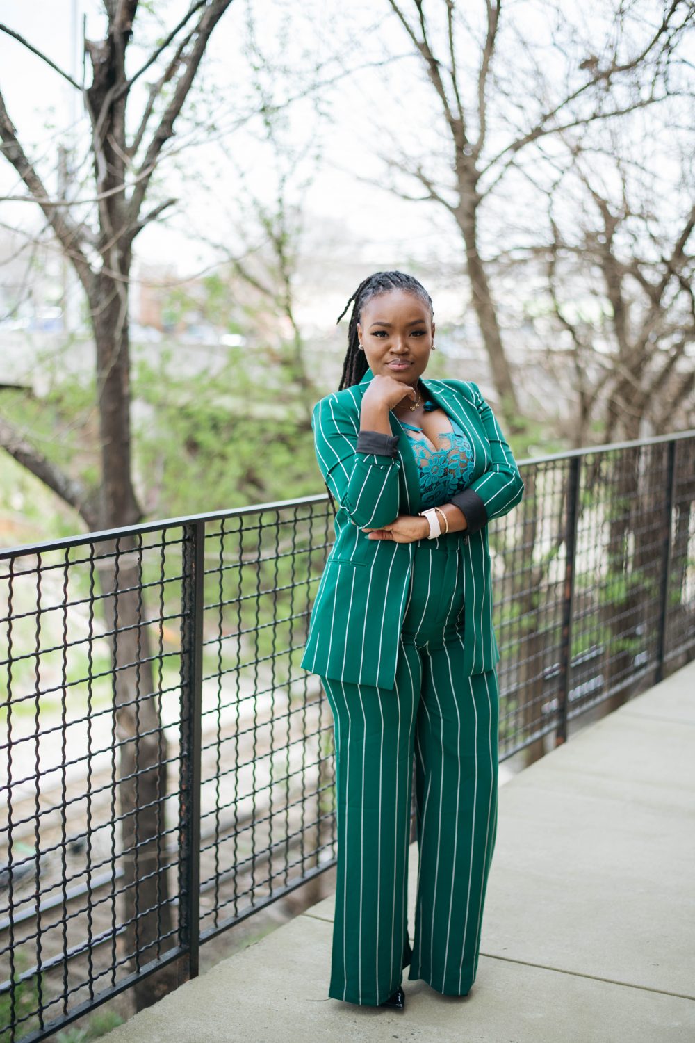GREEN SUIT