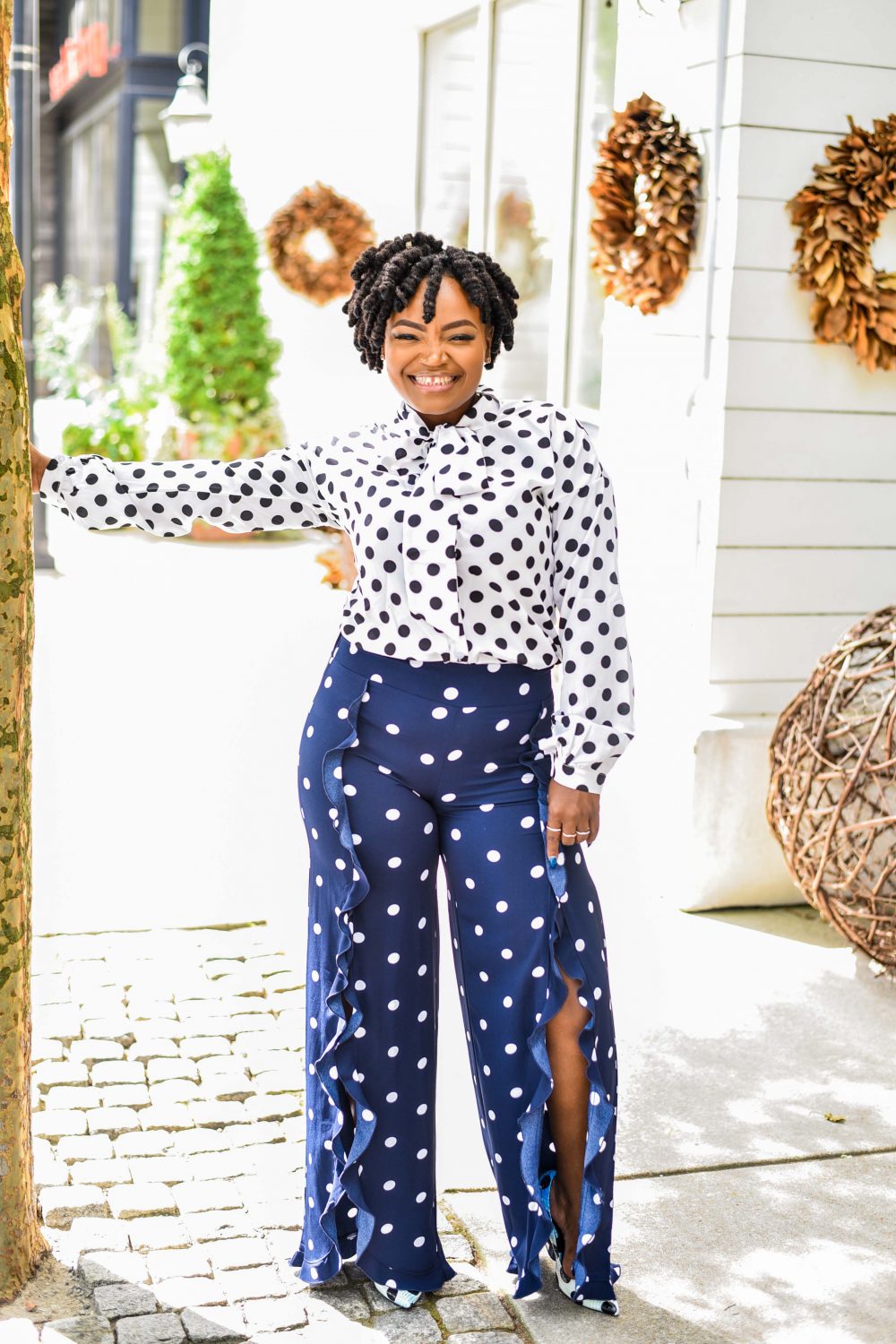 POLKA DOTS OVER POLKA DOTS