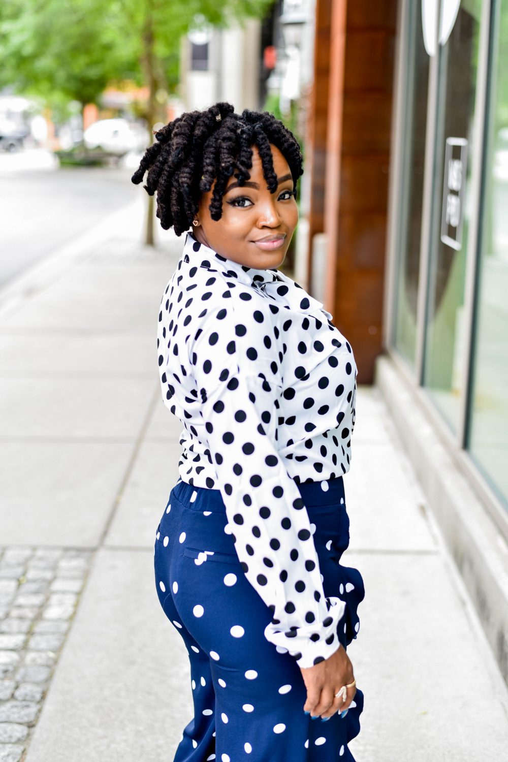 POLKA DOTS OVER POLKA DOTS