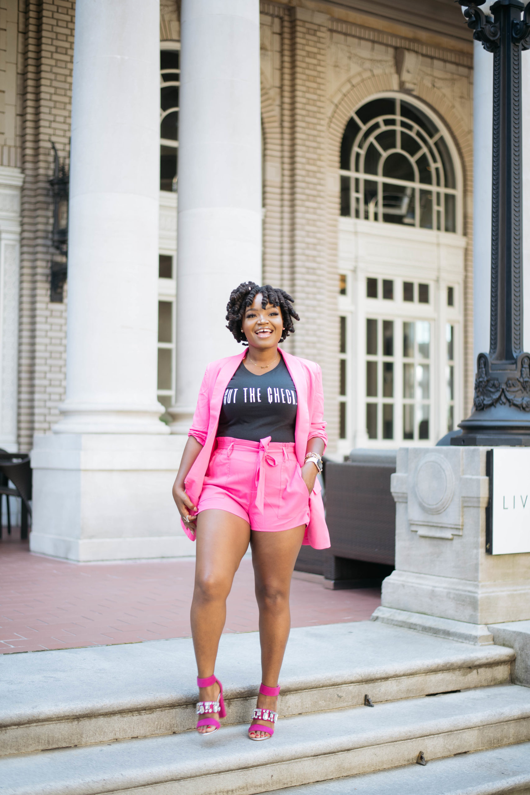 I WILL NEVER SPEAK IN PINK SHORTS AGAIN