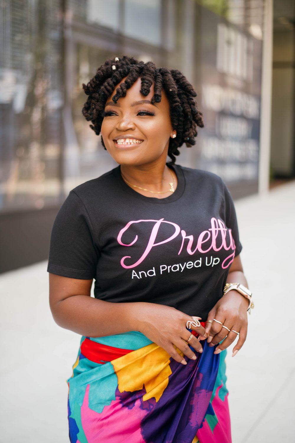 PRETTY AND BLESSED UP- GABRIELLE UNION COLLECTION