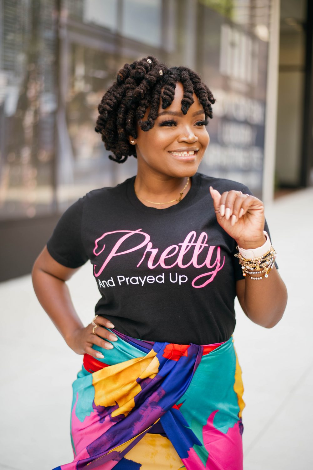 PRETTY AND BLESSED UP- GABRIELLE UNION COLLECTION