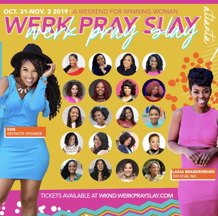 BEST ATLANTA NETWORKING EVENTS- werk pray slay 2019