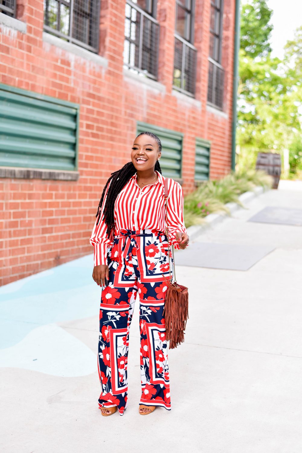 New York Company Stripe blosue