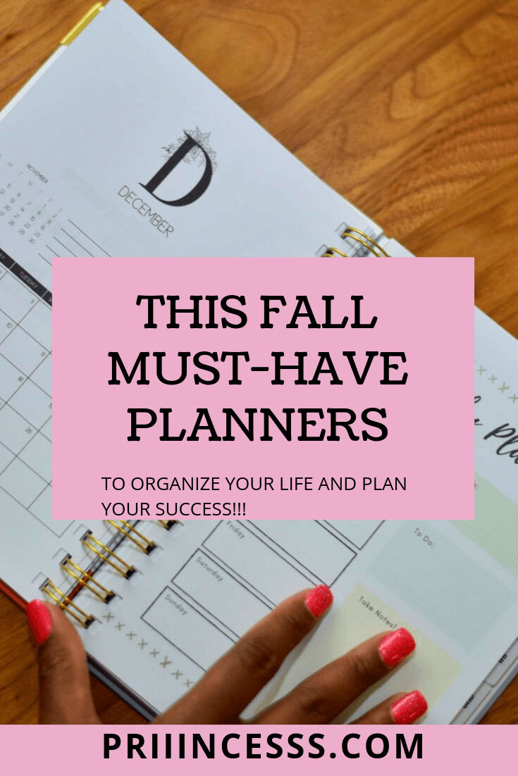 Fall Must-Have Planners