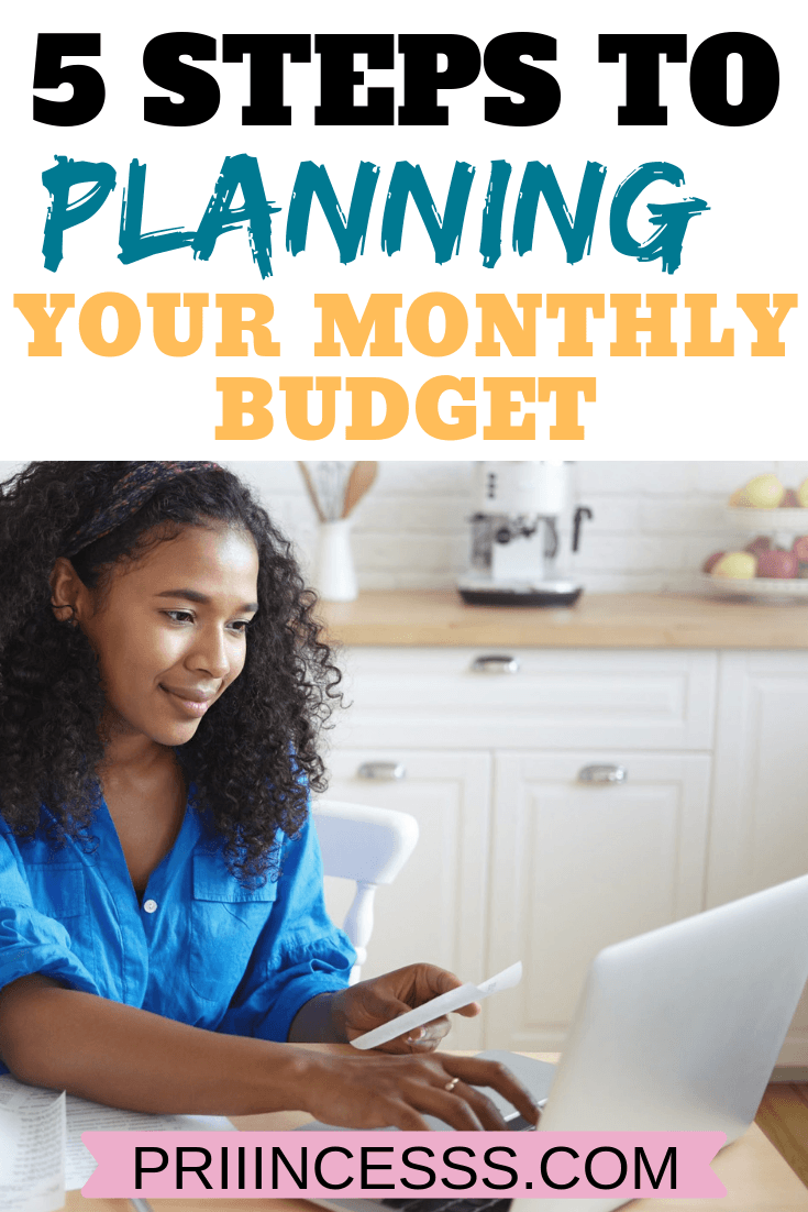 5 Things To Include In Your Monthly Budget