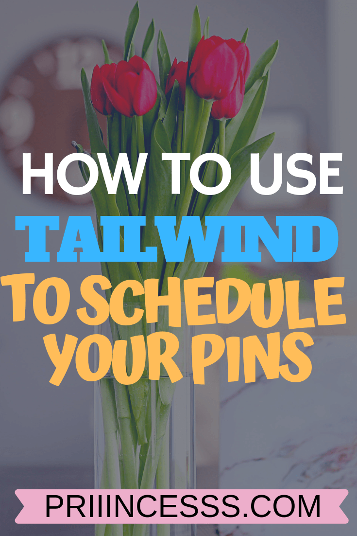 HOW TO USE TAILWIND TO SCHEDULE YOUR PINTEREST PINS