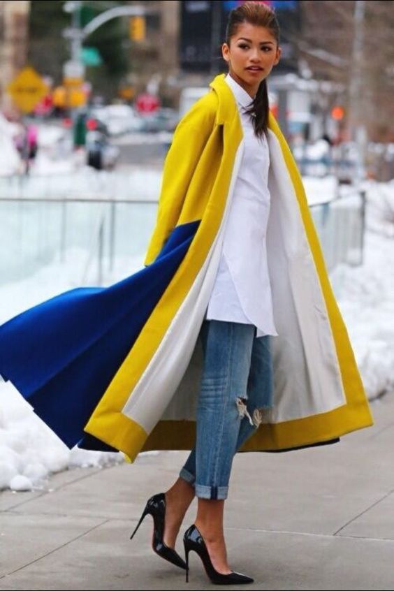 5 FALL OUTFITS INSPIRATION FROM​​ ZENDAYA FALL COATS