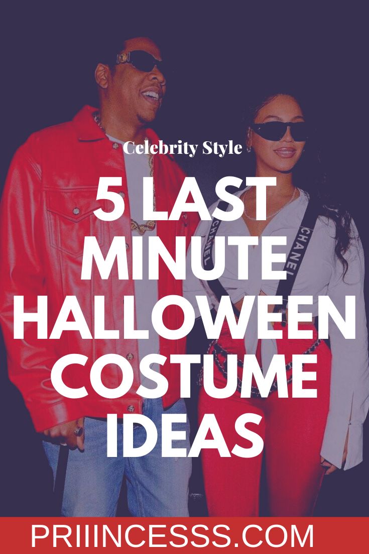 5 LAST MINUTE HALLOWEEN COSTUME IDEAS FROM BEYONCE