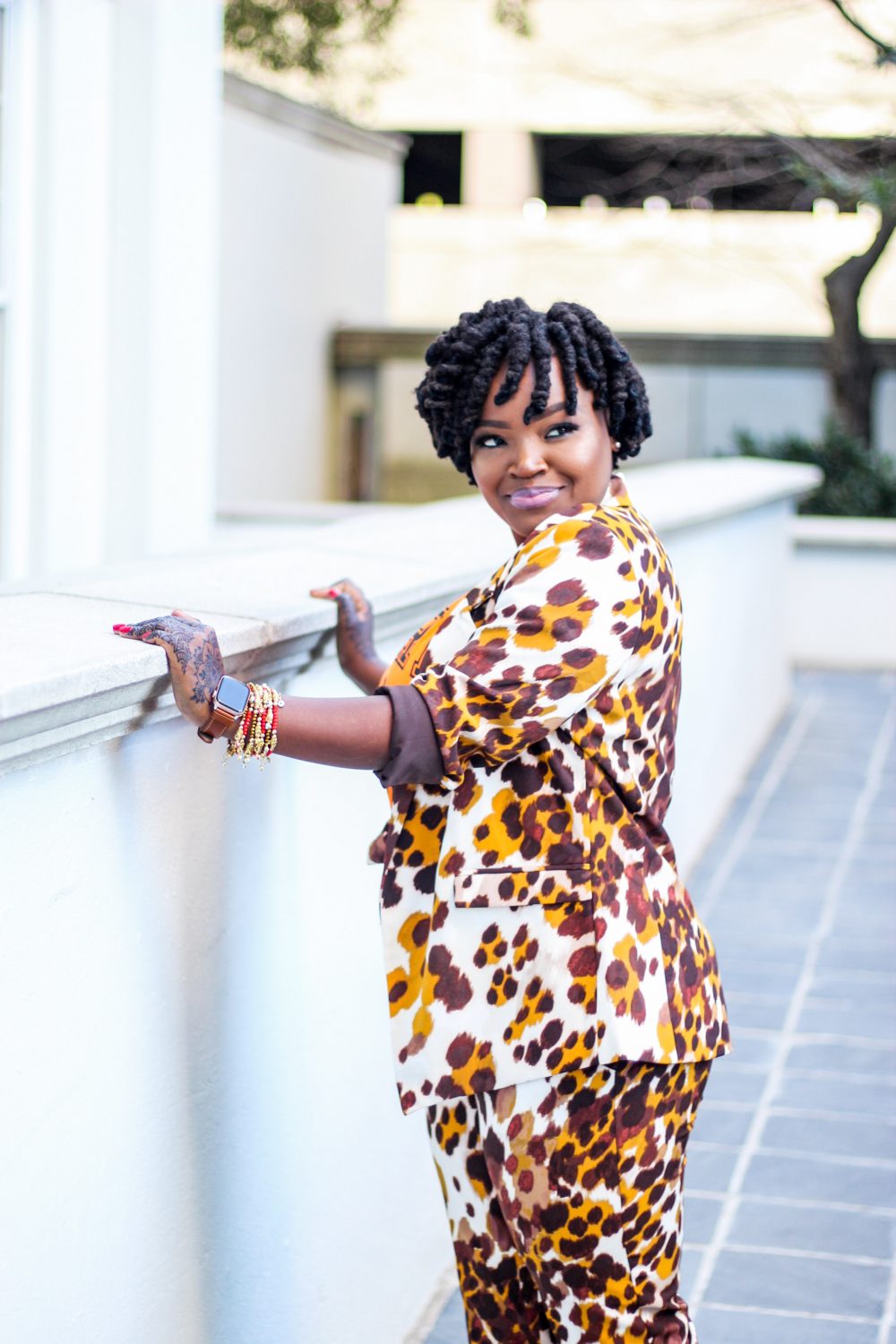 WPS: NEW YORK AND COMPANY LEOPARD SUIT