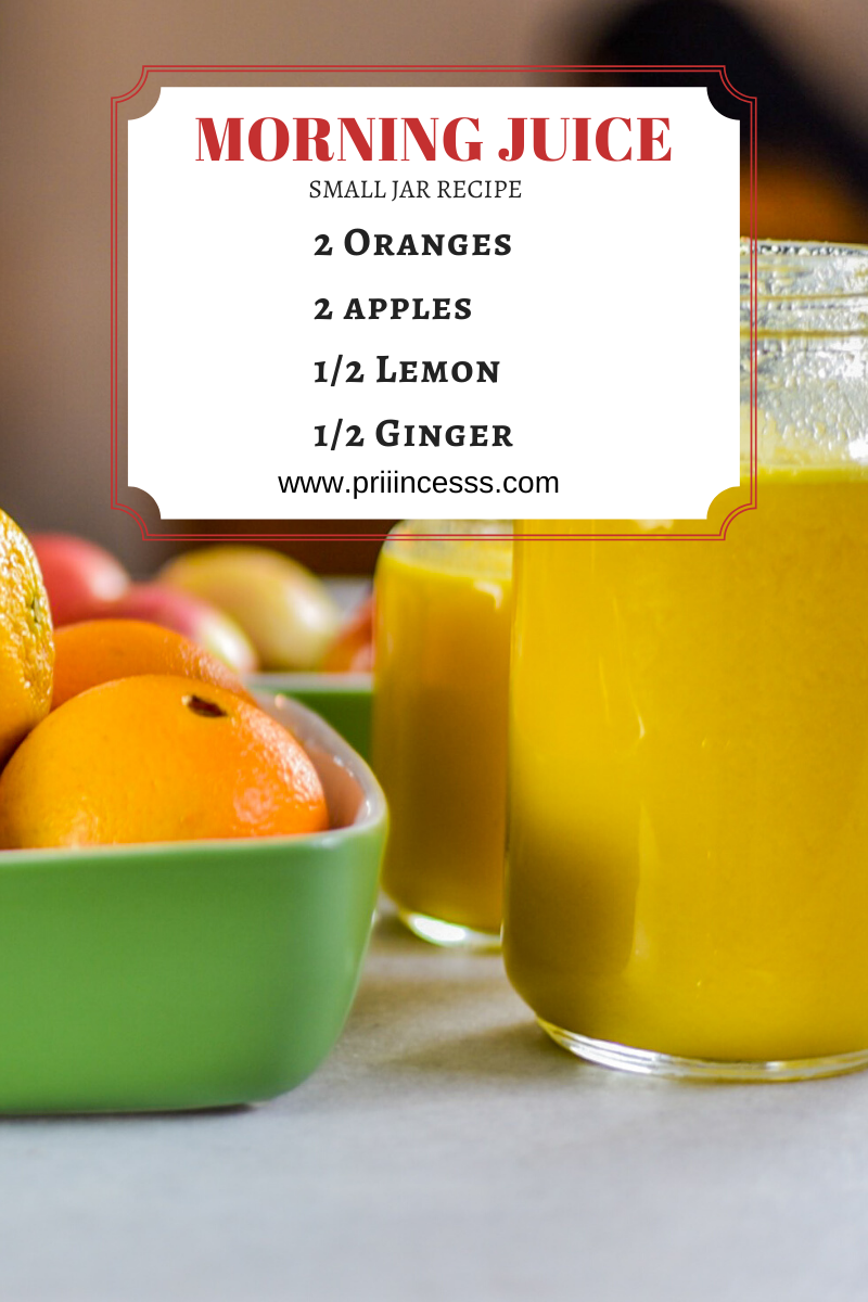 HOW TO MAKE FRESH JUICE EVERY MORNING