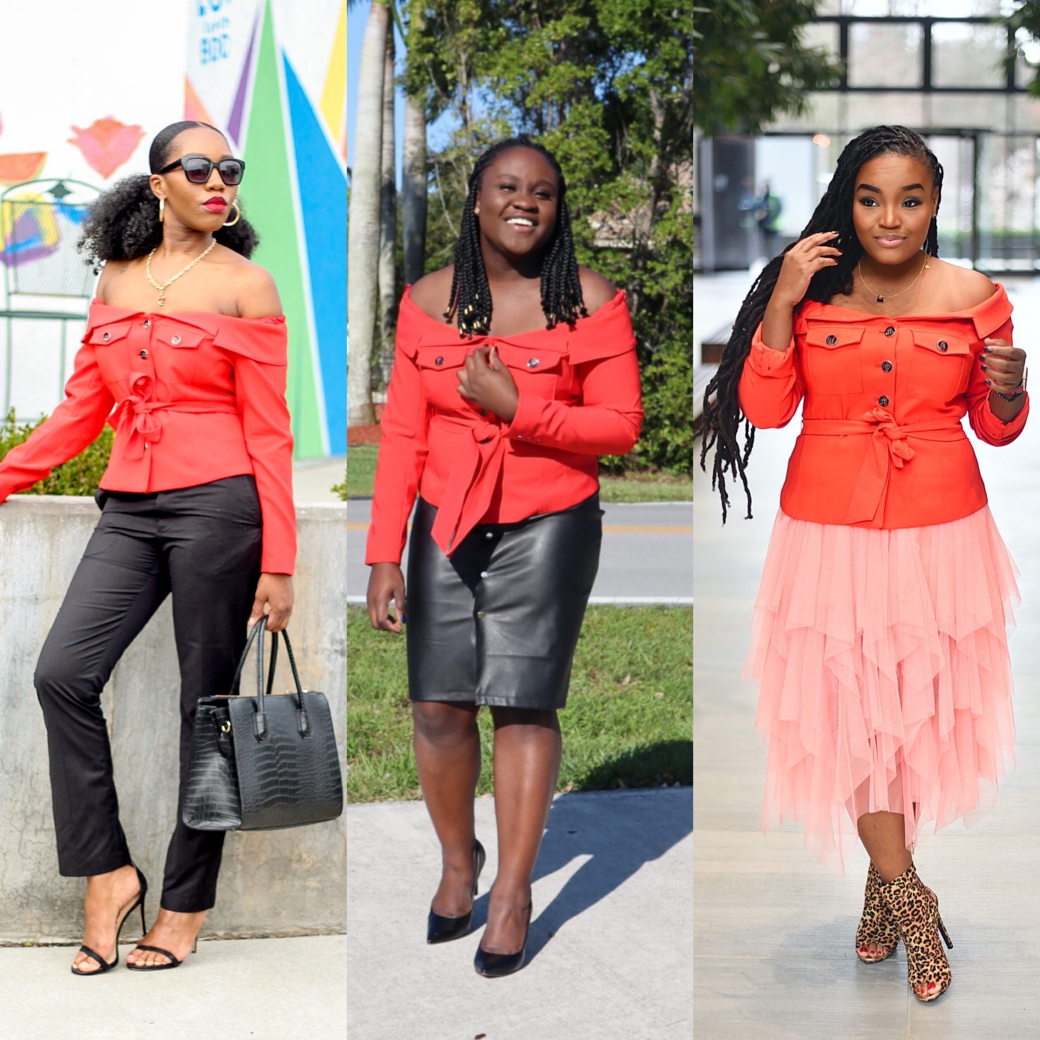 Off-The-Shoulder Jacket – New York & Company Style Challenge