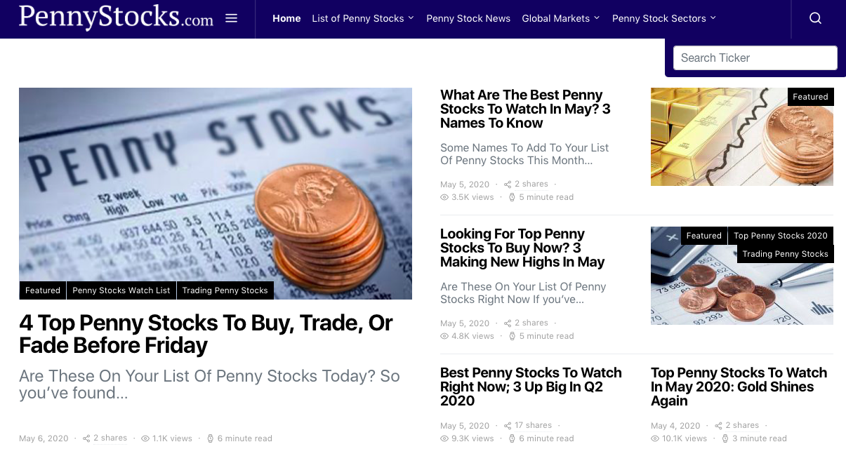 HOW TO FIND PENNY STOCKS