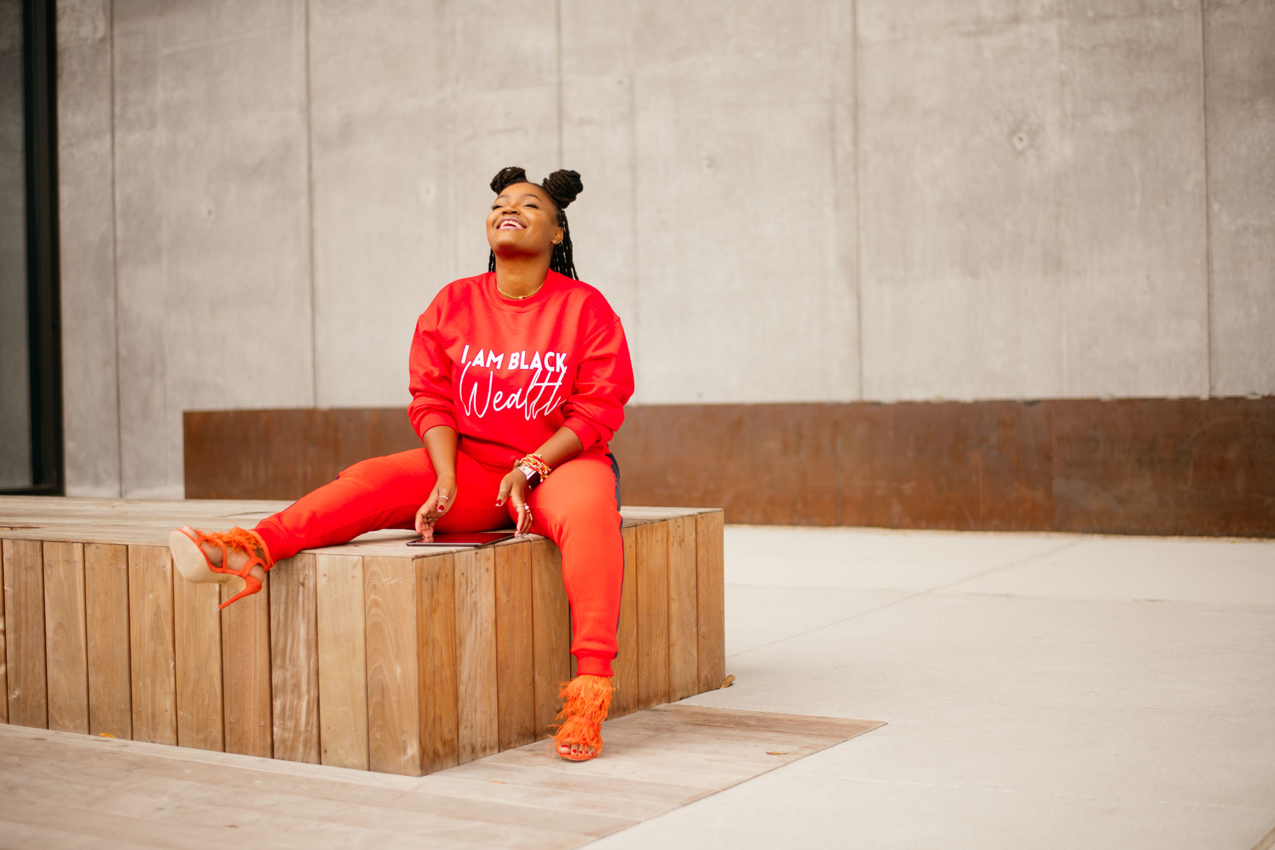 HOW TO DRESS UP YOUR SWEATPANTS FOR THE HOLIDAYS