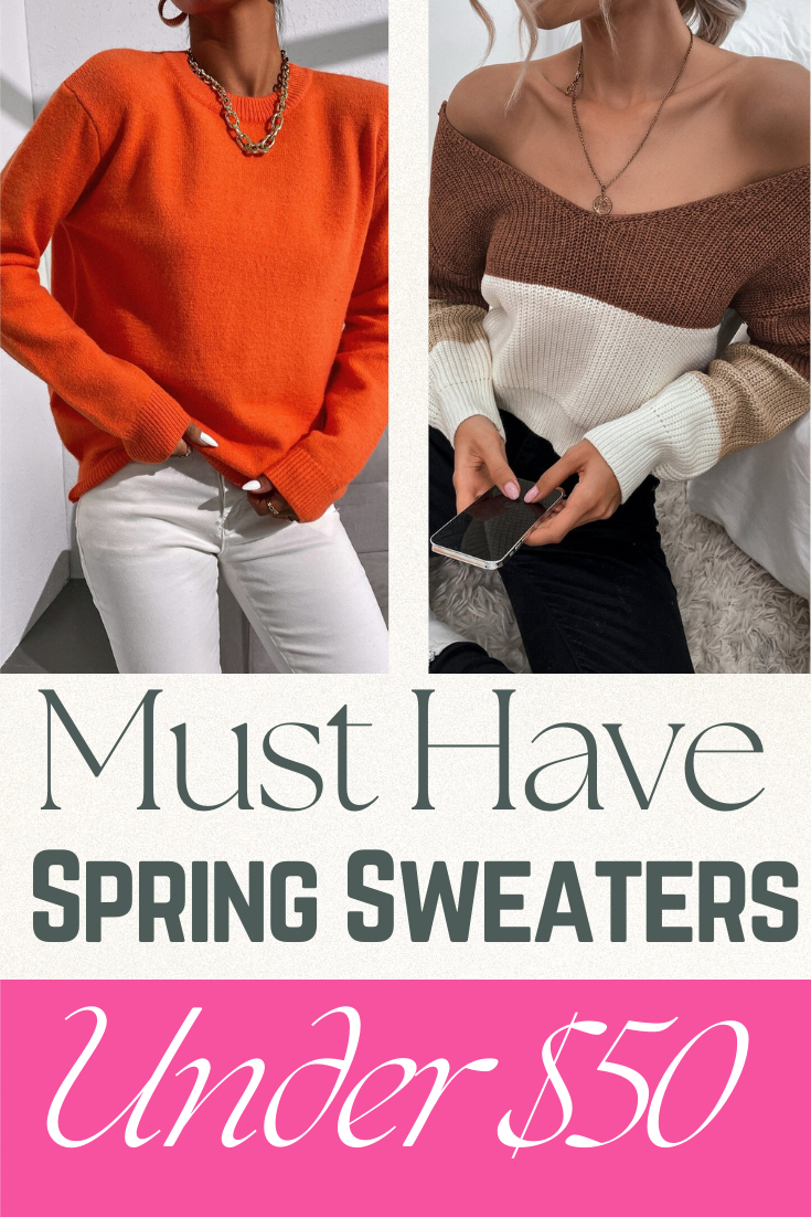 cute spring sweaters