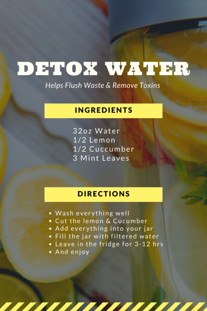 lemon detox water