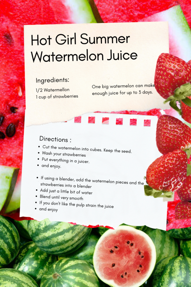 watermelon juice