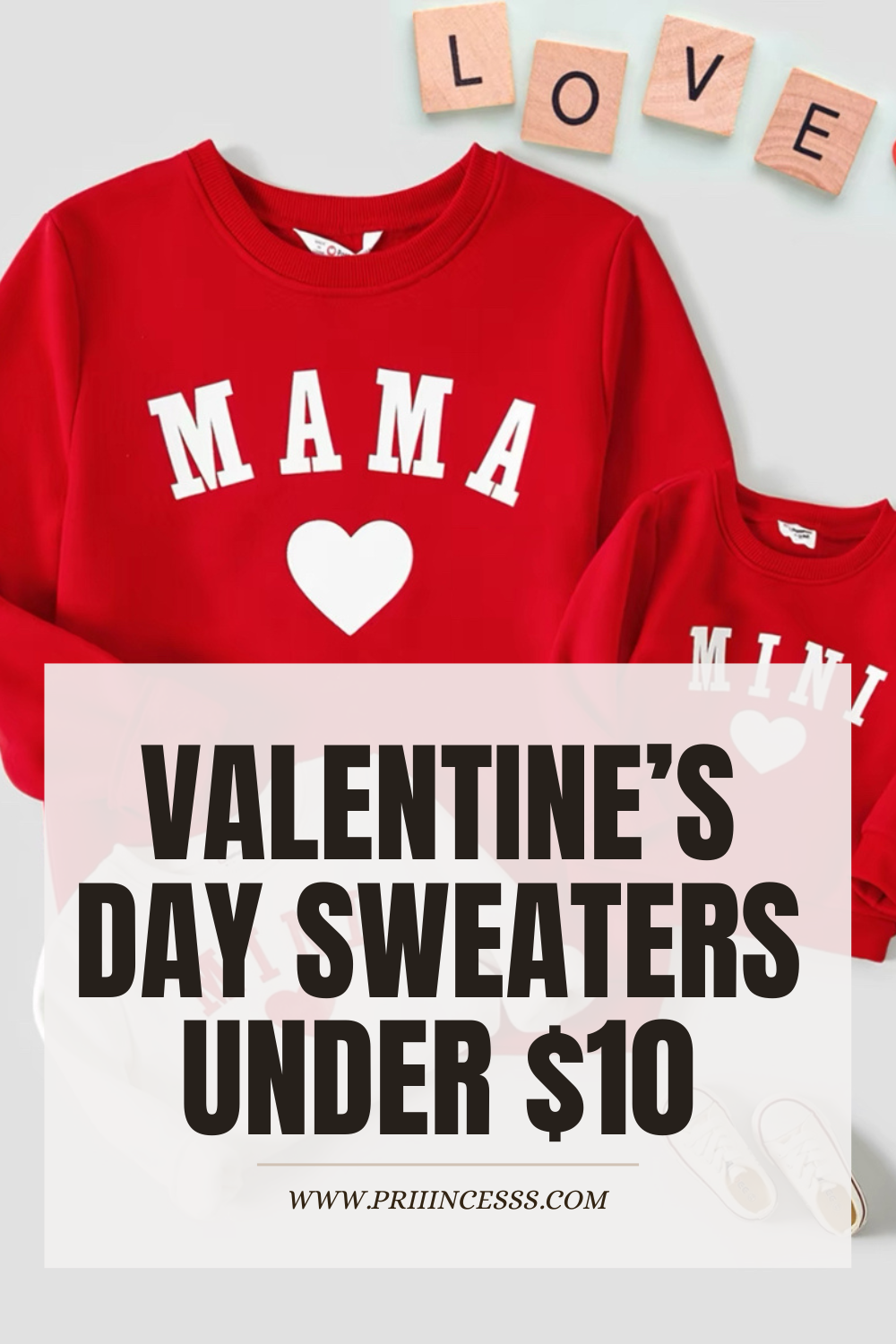 6 Valentine's Day Sweaters Under $10 From TikTok Shop