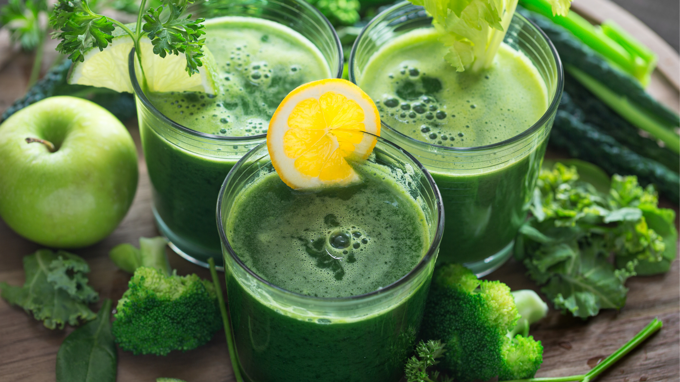 3 Green Juices to Improve Gut Health
