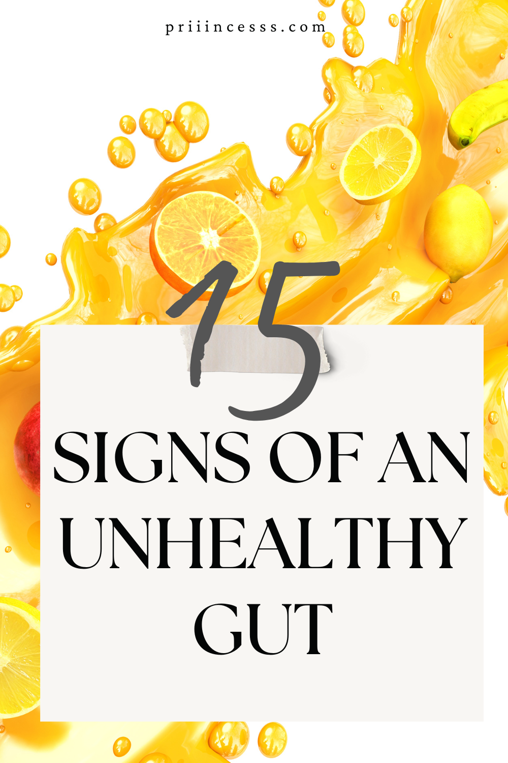 15 Signs of an Unhealthy Gut